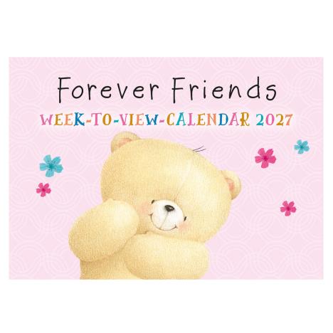 A4 Forever Friends Week-to-View Family Organiser 2027